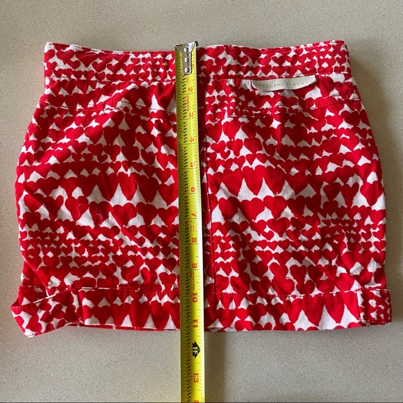 Stella McCartney Kids corduroy heart mini skirt girls size 10 - Picture 9 of 10